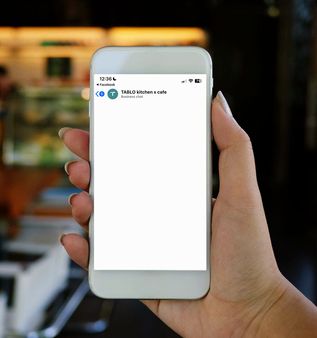Customers Order via DMs